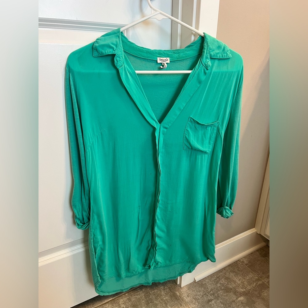 Turquoise tunic
